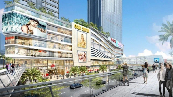 羅湖口岸新商場茂業天地概念圖（圖片來源：大中華環球金融中心微信公眾號）