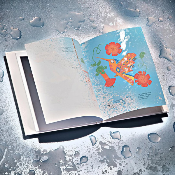 「缺水的書」濕水才看到內容？包裝把書浸水密封！故事呼籲全球關注水資源危機 