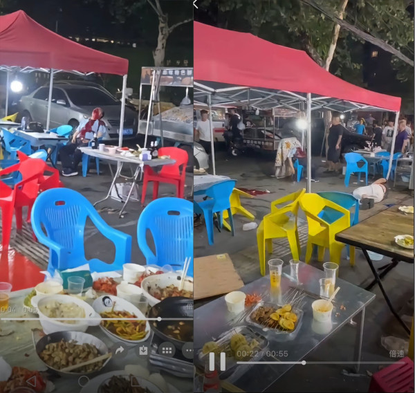 網片瘋傳｜武漢夜市槍擊案釀 1 死 2 傷 目擊者：直接開4槍