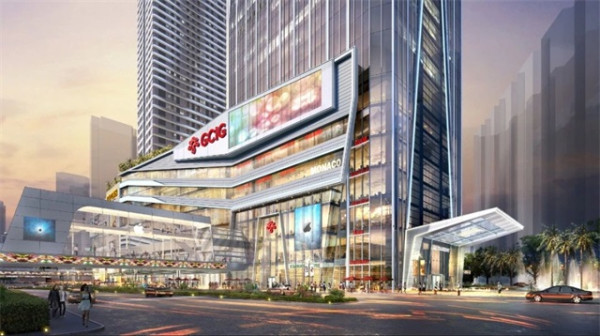 羅湖口岸新商場茂業天地概念圖（圖片來源：大中華環球金融中心微信公眾號）