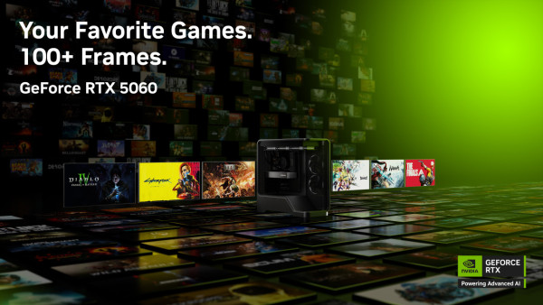 Computex 2025｜【震撼價】NVIDIA RTX 5060 8GB 登場！DLSS4 顯示卡平價首選！