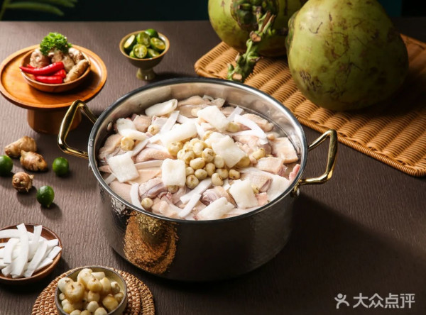 潤滿南風椰子雞（圖片來源：大眾點評）