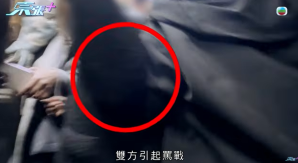 大圍「伸拳姐」無差分攻擊，圖片來源︰東張西望。