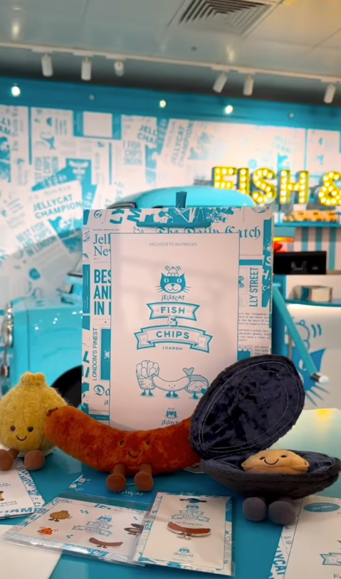 Jellycat全新英國限定新品！香腸/青口/洋蔥 可愛爆登