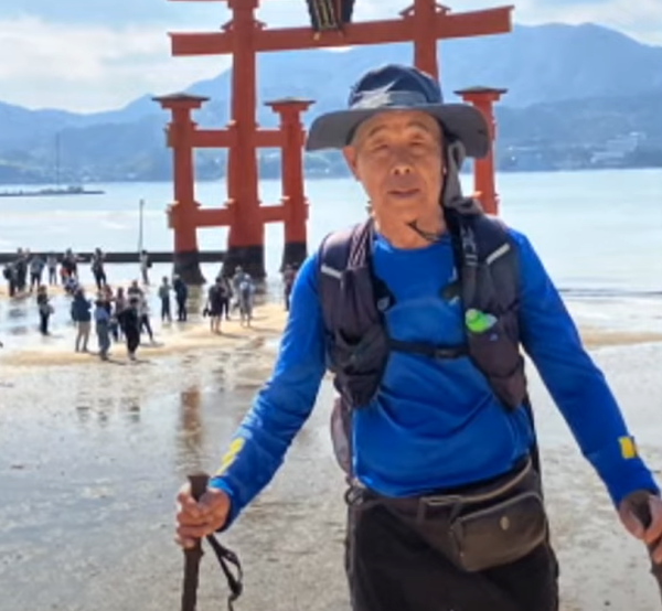 81歲伯伯福岡行去大阪世博 行足600公里 歷時1個月 