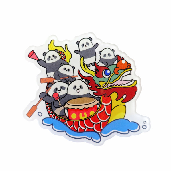 Panda Friends 龍舟徽章