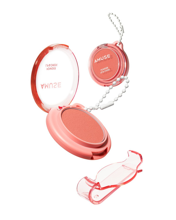 2025手袋吊飾推介9. AMUSE Lip & Cheek 多用途便攜輕盈絲絨霧面胭脂唇頰兩用膏