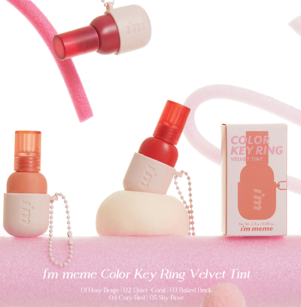 2025手袋吊飾推介8. I’M MEME 我愛奶霜柔霧唇釉
