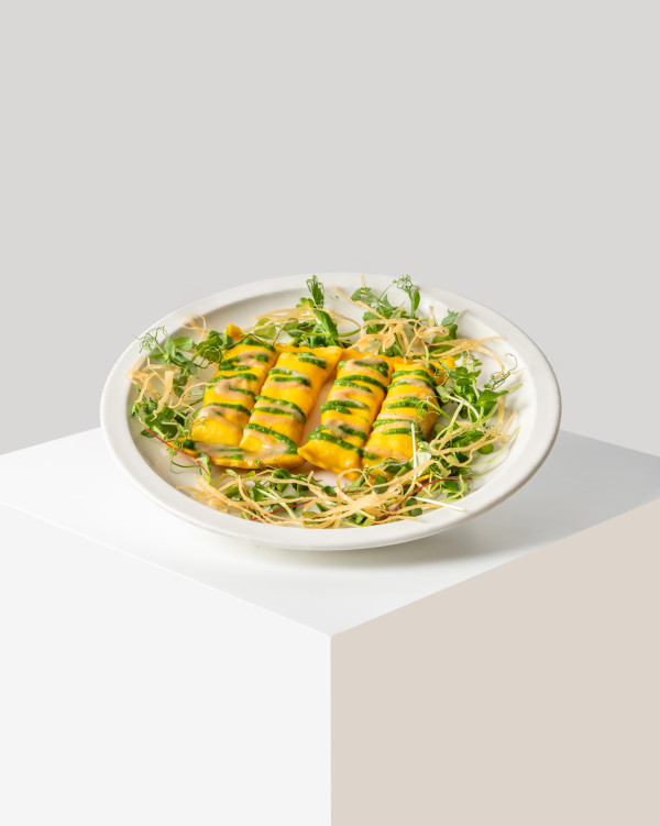 Pici 限定創意卡邦尼意粉漢堡包   薯仔窩夫筒／雲吞雙重奏／焦糖爆谷奶凍