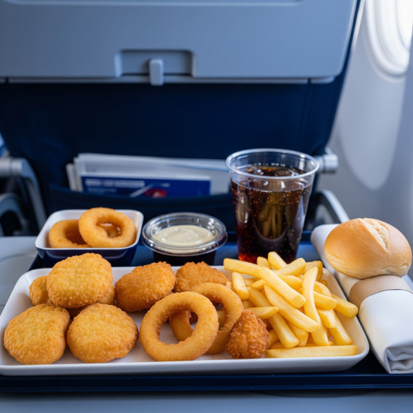 油炸食品不易消化。(AI製圖) 油炸食品不易消化。(AI製圖)