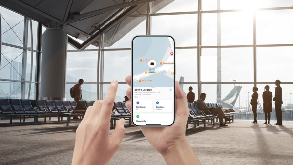 國泰採用Apple「共享物品位置」功能 AirTag實時定位 快速追尋遺失行李