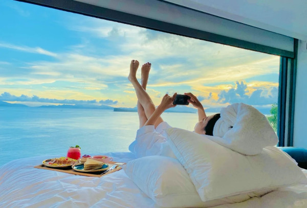 深圳一粟懸崖海景酒店（圖片來源：小紅書@一粟懸崖海景美宿）