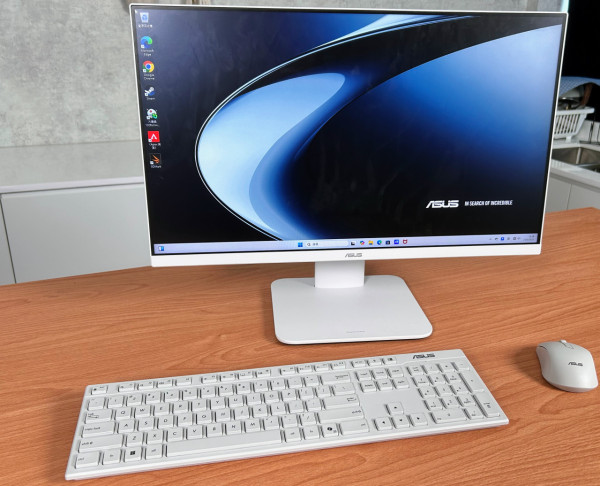 實試｜簡約慳位 AI技術全面注入 ASUS V400 AiO一體式觸控PC