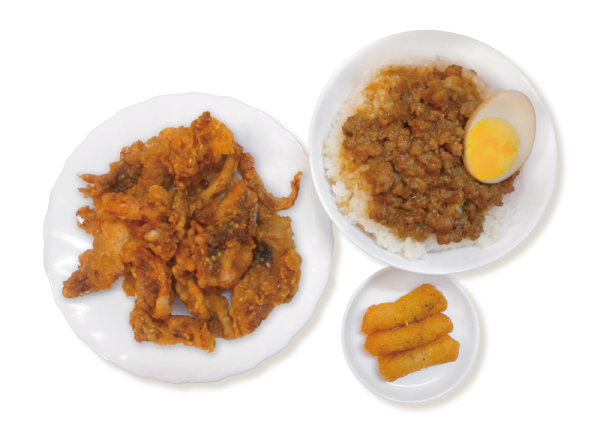 香酥魷魚肉燥便當