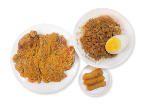 川麻雞脾扒肉燥便當