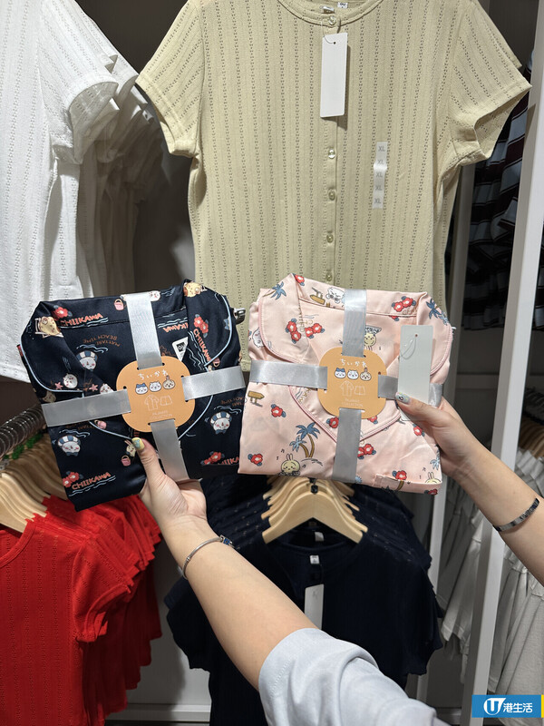 GU聯乘CHIIKAWA系列新品！今日開賣！睡衣/T-shirt/小袋
