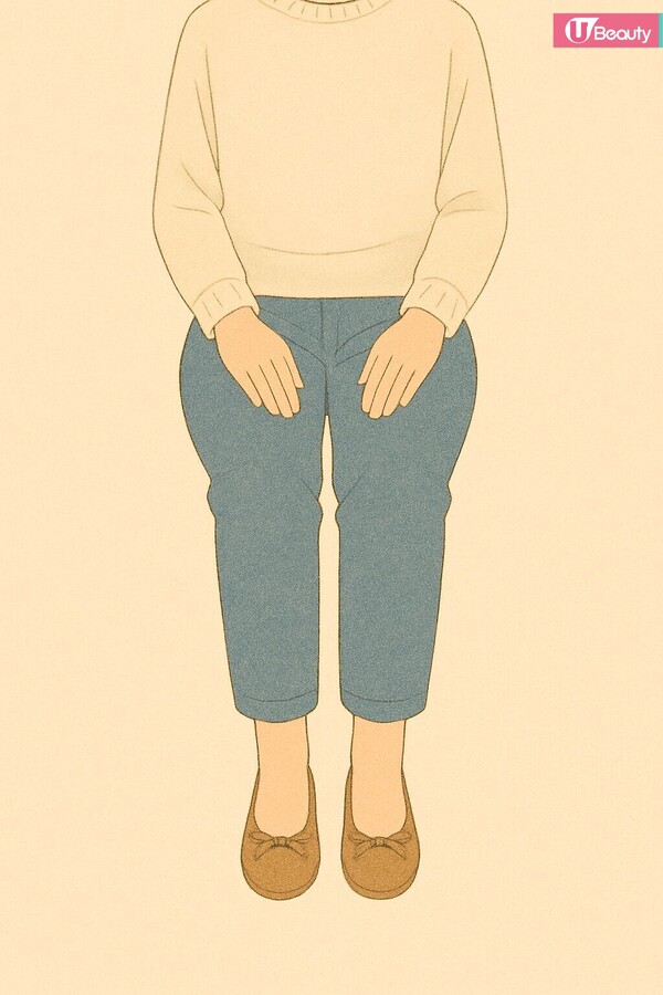 F. 雙腳併攏 – 「優雅自律的品味家」