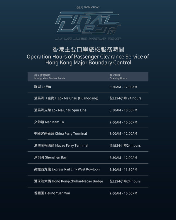 林俊傑JJ啟德演唱會懶人包2025｜開騷日期、門票、座位表、交通、入場須知全攻略（持續更新）