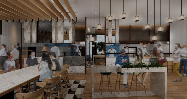 天神福食堂(圖片來源:onefukuoka-building.jp) 天神福食堂(圖片來源:onefukuoka-building.jp)