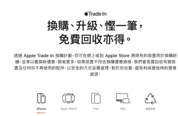 蘋果iPhone Trade-in價限時加碼！最多加$500換新機！即睇所有型號換購估值！