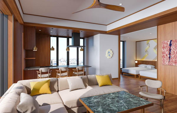 ONE FUKUOKA HOTEL(圖片來源:ONE FUKUOKA HOTEL) ONE FUKUOKA HOTEL(圖片來源:ONE FUKUOKA HOTEL)