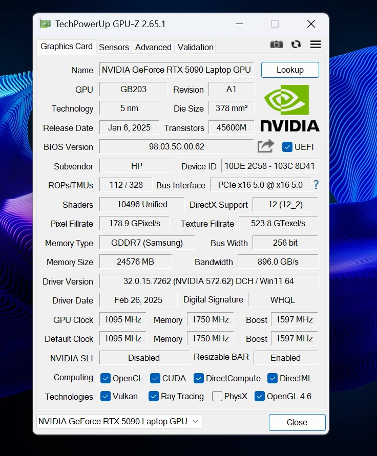 HP OMEN MAX 16 評測！內置 RTX 5090 流動版，電競旗艦全面解構！