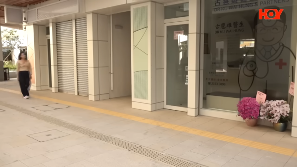 HOY TV節目《一線搜查》早前實地探訪大埔富蝶邨二期，發現邨內空舖連連。