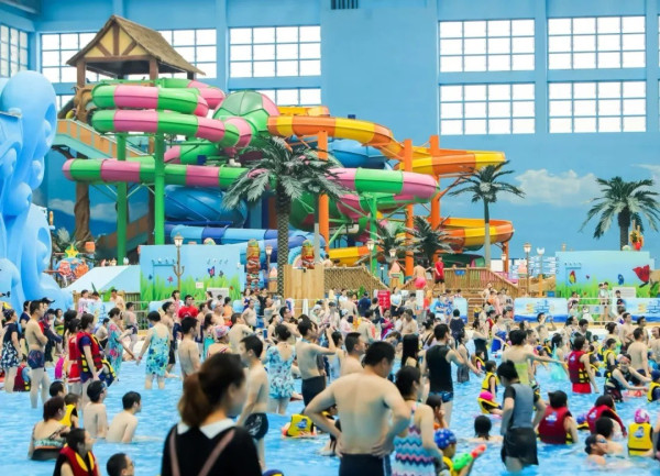 廣州融創水世界(圖片來源:小紅書@廣州融創文旅城) 廣州融創水世界(圖片來源:小紅書@廣州融創文旅城)