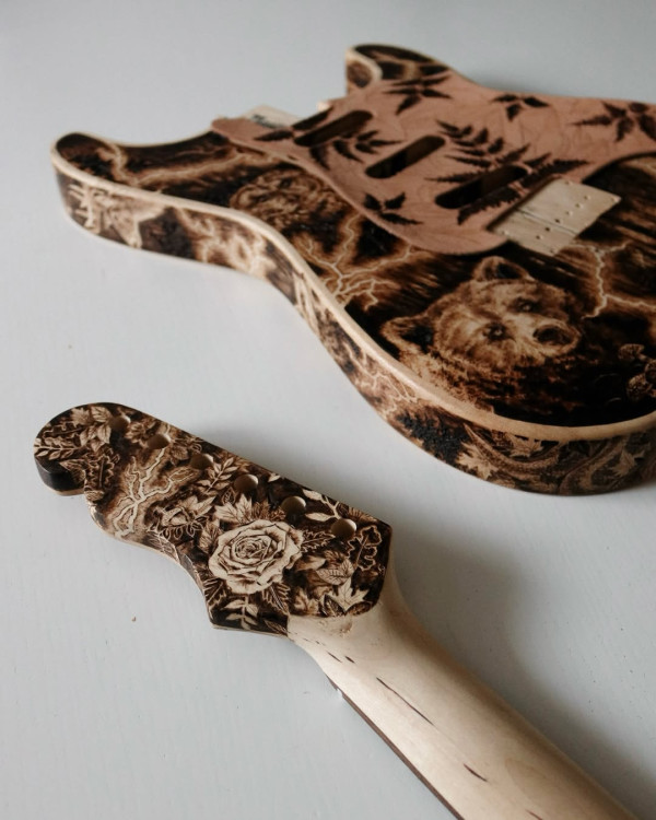 動物烙畫將廢棄木頭當畫布 醫科生變藝術家巧手還原大自然之美 