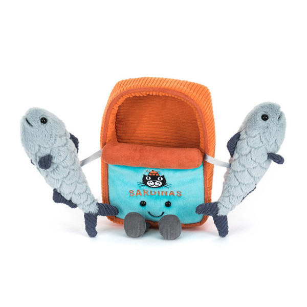 Jellycat全新公仔預告！沙甸魚罐頭/野豬/袋仔系列7月登場