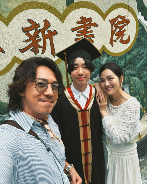 謝安琪張繼聰仔仔中學畢業晒全家福 感慨撰千字文一句說話令妹妹爆喊