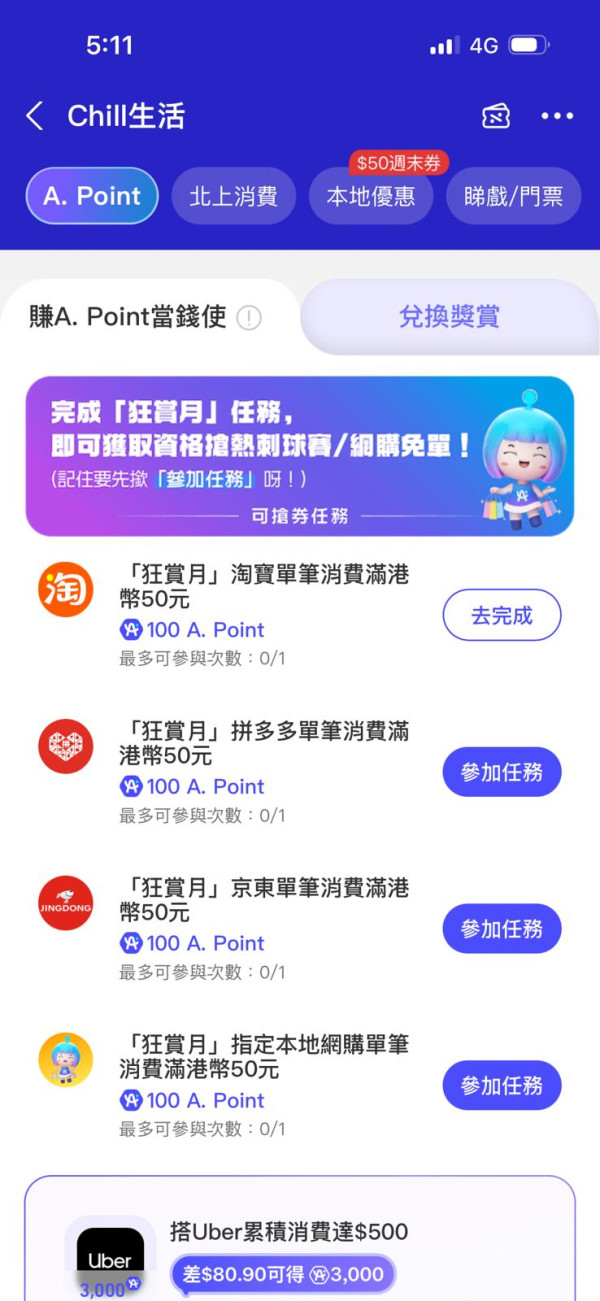  AlipayHK「狂賞月」回歸，圖片來源︰AlipayHK。
