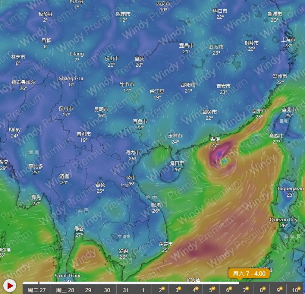 香港打風？美國GFS預測熱帶氣旋恐生成下6月周末接近香港