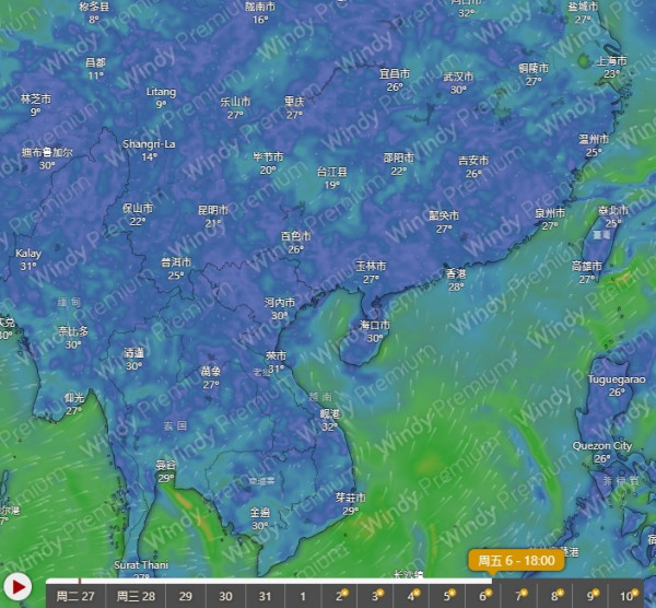 香港打風？美國GFS預測熱帶氣旋恐生成下6月周末接近香港