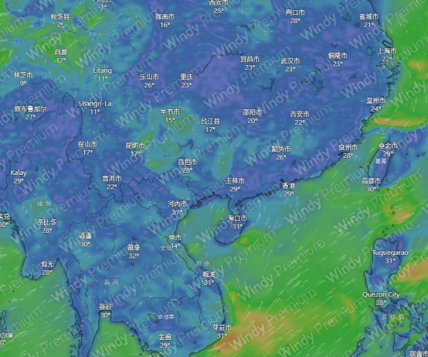 香港打風？美國GFS預測熱帶氣旋恐生成下6月周末接近香港