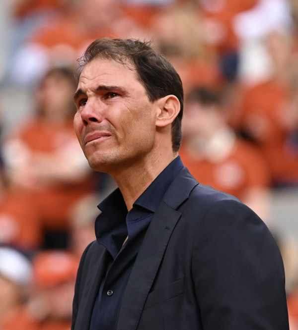 拿度退役重返成名地法網主場館  網球「四大天王」夢幻同框！揮淚告別球迷 