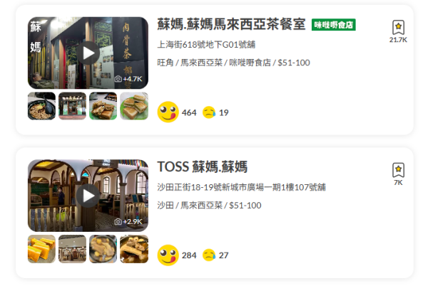 蘇媽蘇媽2間分店疑結業！曾為馬拉菜人龍店網民分析2大致命原因