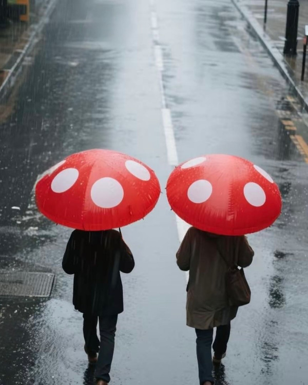 Threads爆紅G-Dragon同款AI小雛菊雨傘 夢幻設計有望實體化?