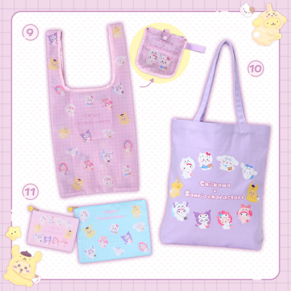 Chiikawa聯乘Sanrio系列！逾20款限定商品6月香港同步發售