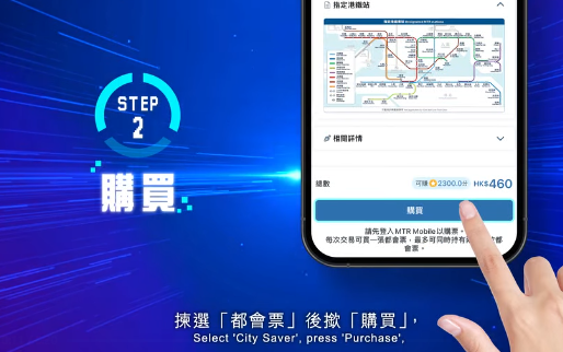港鐵推全新月票「電子都會票」，圖片來源︰Facebook@MTR。