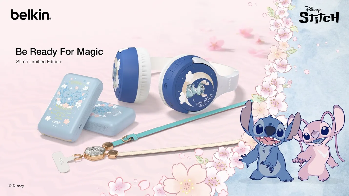 Belkin x 迪士尼全新聯乘登場！推出《史迪仔》限定系列周邊產品！