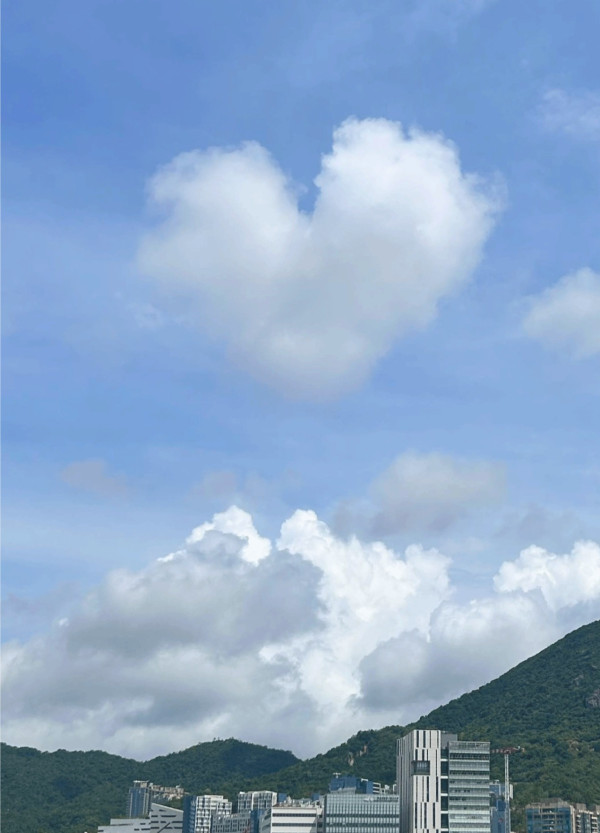 天空現特別版「愛心雲」極治癒天文台解釋屬常見現象？