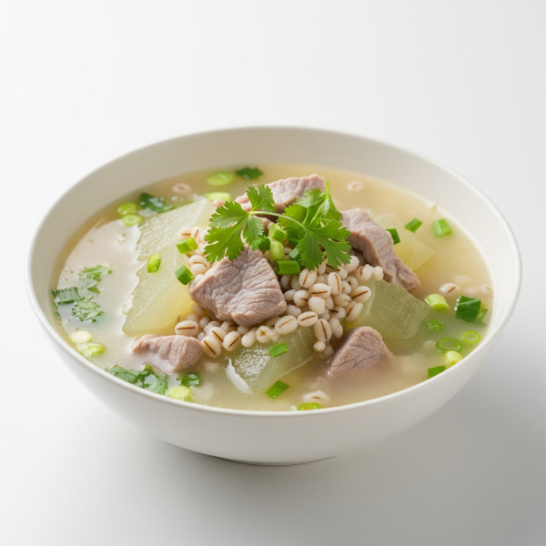 冬瓜薏米陳皮豬𦟌湯