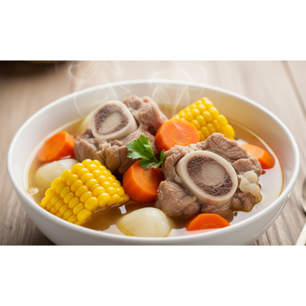 佛手瓜紅蘿蔔粟米豬骨湯