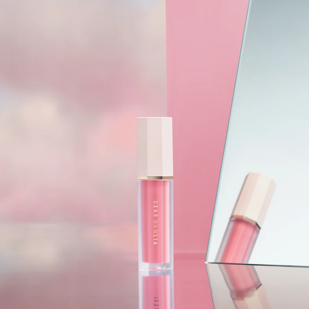 冷白調膚色胭脂推薦｜7.Dear Dahlia Petal Drop Liquid Blush 