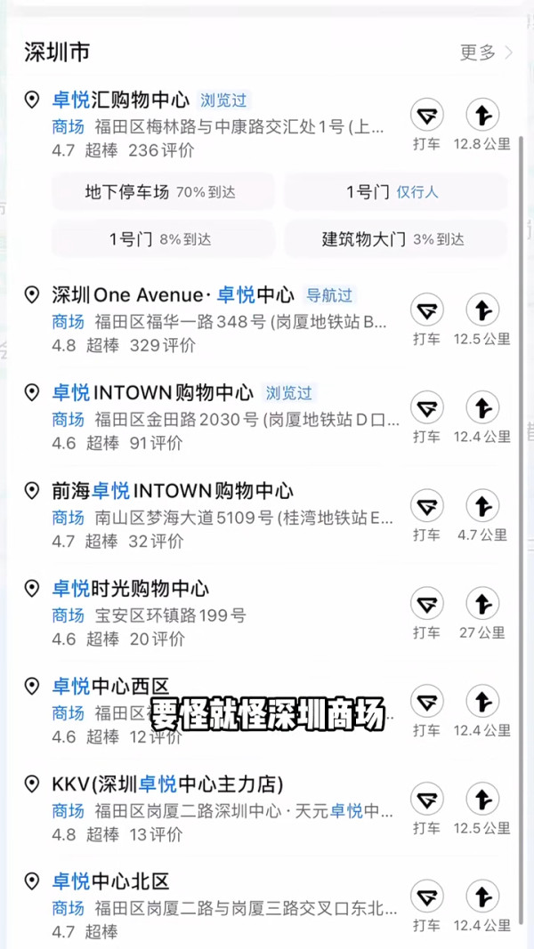 深圳商場名字太相似引熱議 內地人都崩潰:壹方/萬象/卓悅傻傻分不清