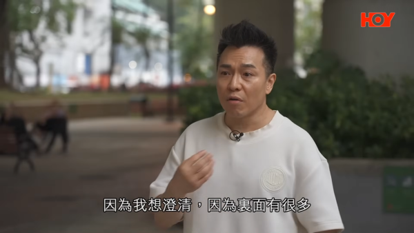 Dickson解釋當時想接受訪問，但被其他導師及徒弟勸阻。
