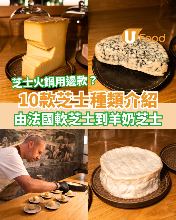 芝士種類介紹數10款 由法國軟芝士到羊奶芝士 芝士火鍋用這款？