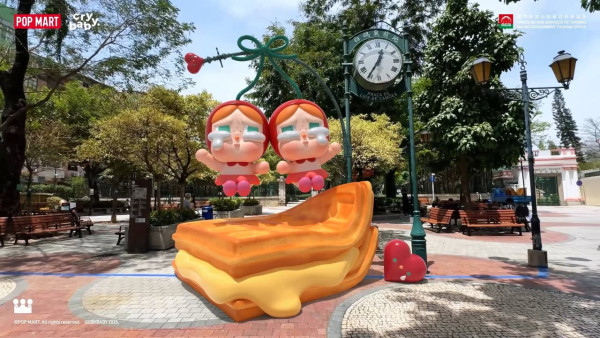 7 米 LABUBU 登陸澳門！POP MART 聯乘澳門旅遊局即睇 4 大必影打卡位