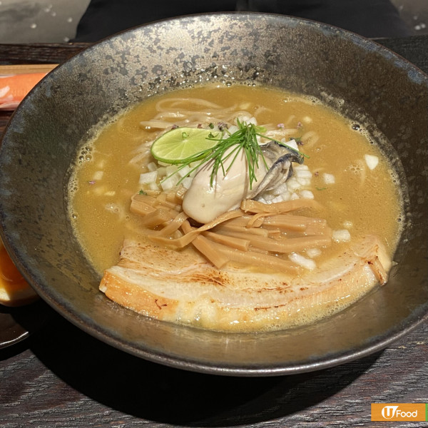 日本過江龍生蠔拉麵店回歸中環 推父親節優惠！升級豪華版牡蠣清湯/白湯拉麵